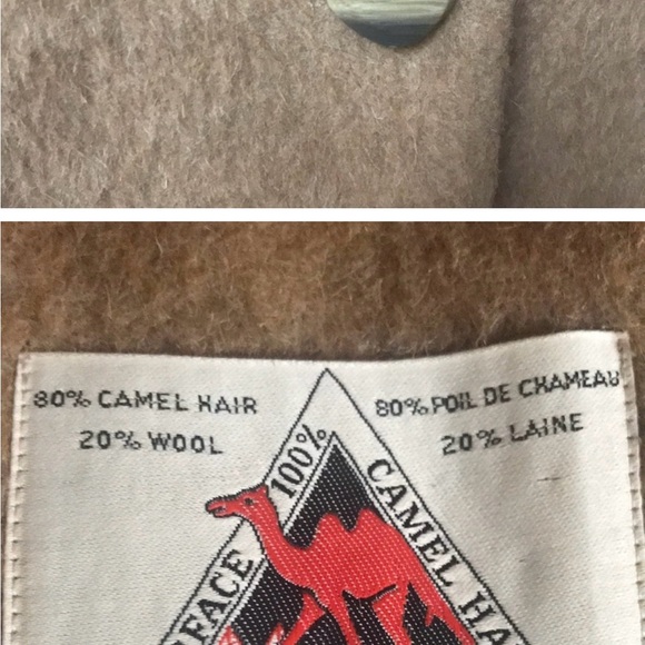 Genuine Camel Hair trench coat - Picture 4 of 8